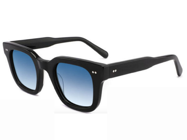Blue tinted mens sunglasses